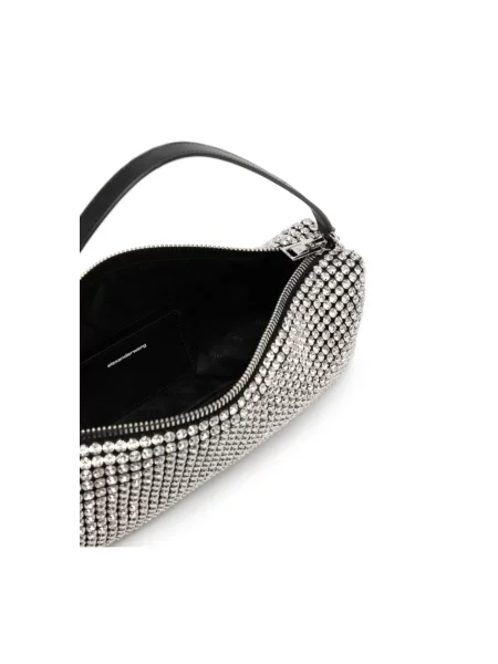 Torebka Alexander Wang z siateczką szara