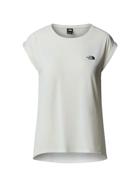 Tricou The North Face cu imagine alb