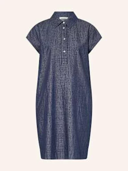 Opus Sukienka Wellja W Stylu Jeansowym blau niebieska