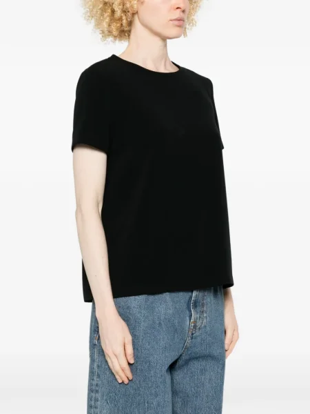 Krótka koszulka S Max Mara czarna