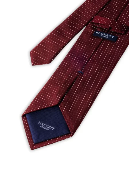 Cravată Hackett London cu buline roșu