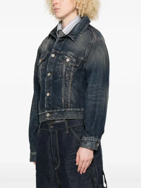 Geacă de blugi Balenciaga albastru