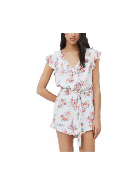 Kombinezon jeansowy Pepe Jeans biały