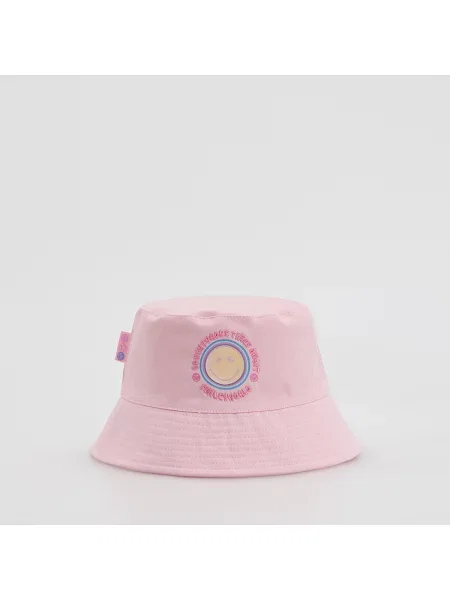 Reserved Klobouk bucket hat SmileyWorld® růžová