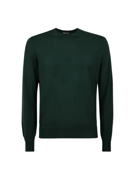 Sweter Tom Ford z kaszmiru zielony