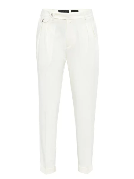 Antioch Pantaloni cutați coajă de ou alb