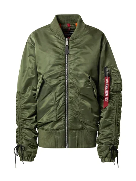 ALPHA INDUSTRIES Geacă de primăvară-toamnă CWU verde