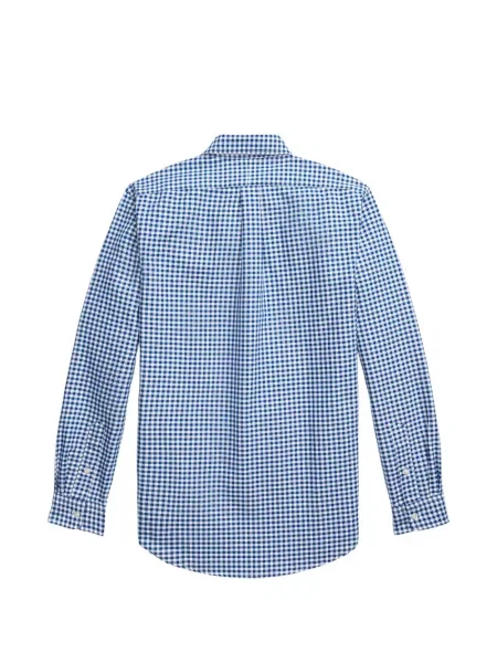 Tricou polo Polo Ralph Lauren cu glugă cu blană cu broderie roșu