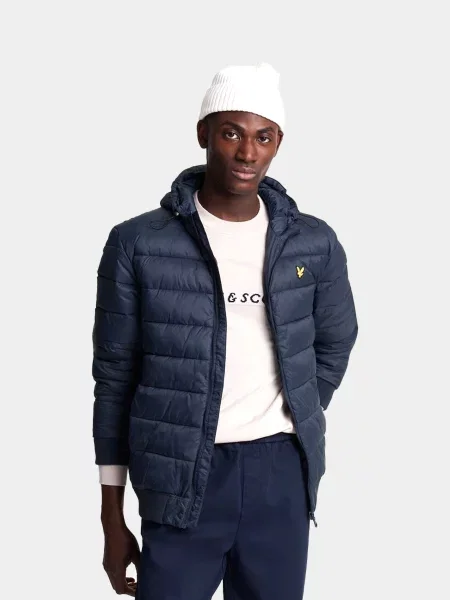 Куртка Lyle & Scott синяя - цена 5572 грн | Shopsy