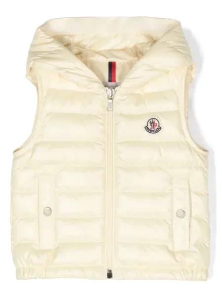 Kamizelka dziecięca Moncler Enfant żółta