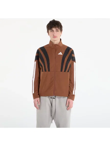 Бягане яке Adidas Originals кафяво