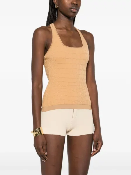 Tílko Jacquemus hnědé