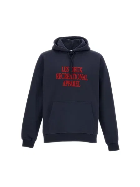 Bluza z kapturem Les Deux z kapturem niebieska