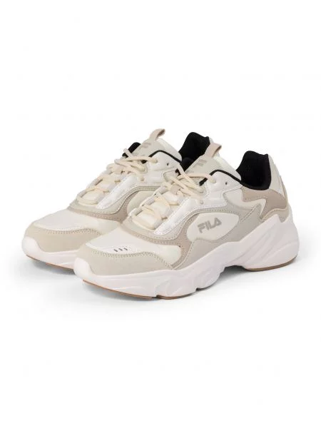 Sneakerși Fila de lână alb