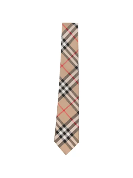 Cravată Burberry în carouri