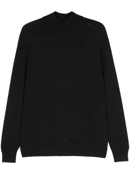 Sweter D4.0 wełniany niebieski