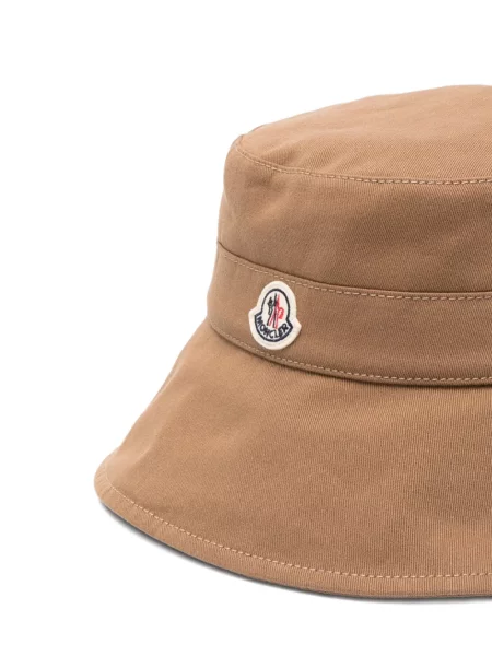 Pălărie Moncler cu autograf maro