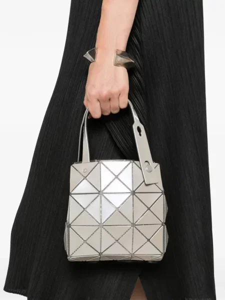Шопинг чанта Bao Bao Issey Miyake сиво