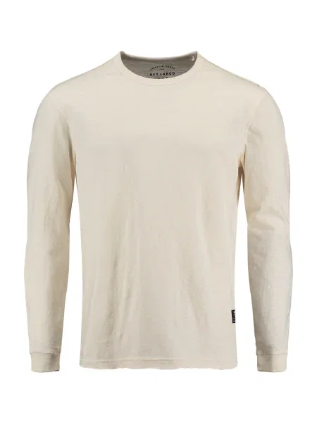 Key Largo Tricou HAMILTON STREET natural alb