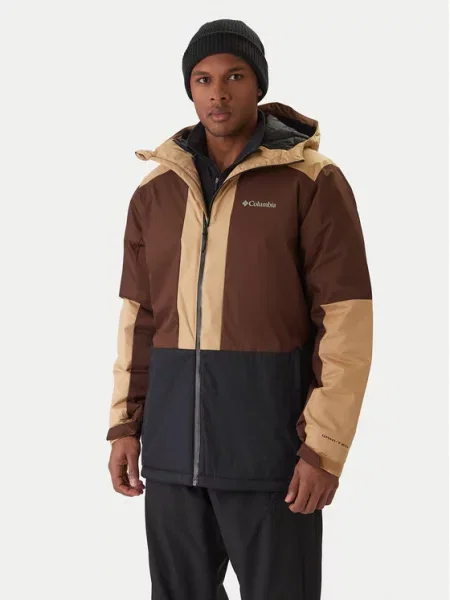 Outdoorová bunda Columbia hnědá