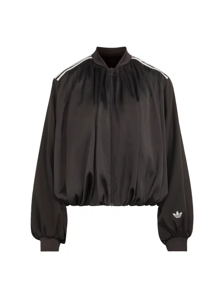 ADIDAS ORIGINALS Přechodná bunda černá bílá