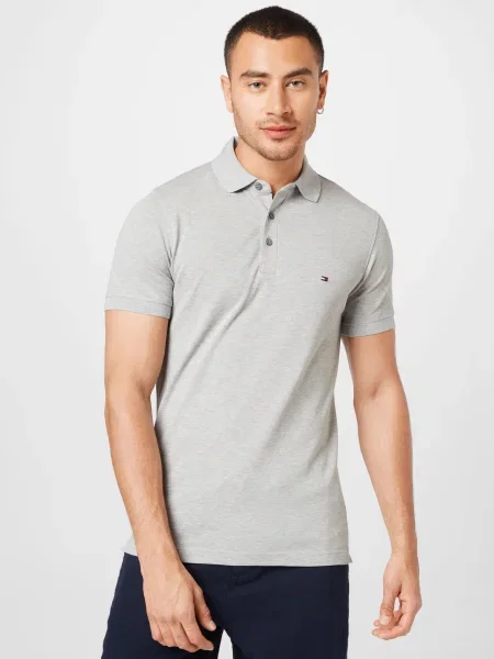 Tommy Hilfiger Polo tričko sivá