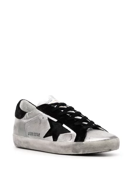 Kožené tenisky Golden Goose zlaté