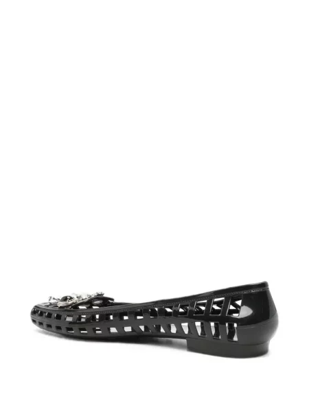 Pantofi cu toc Heavenly Jelly fără toc negru