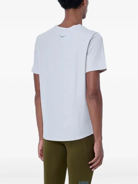Tricou Hoka cu imagine gri