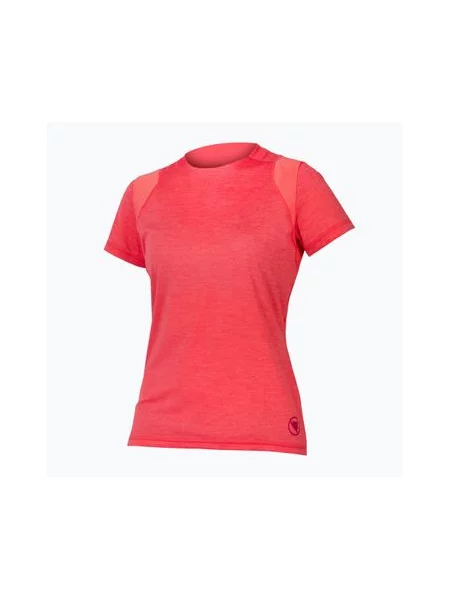 Велофутболка Endura Singletrack II пунш рожевий