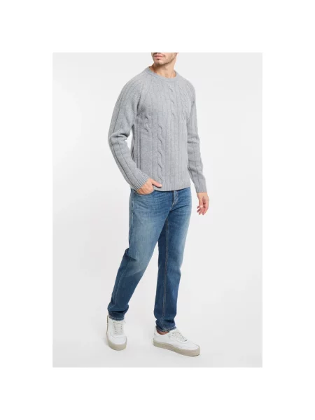 Sweter Daniele Fiesoli szary