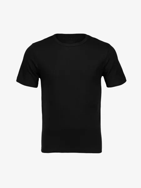 Kratek majica Atlantic črna