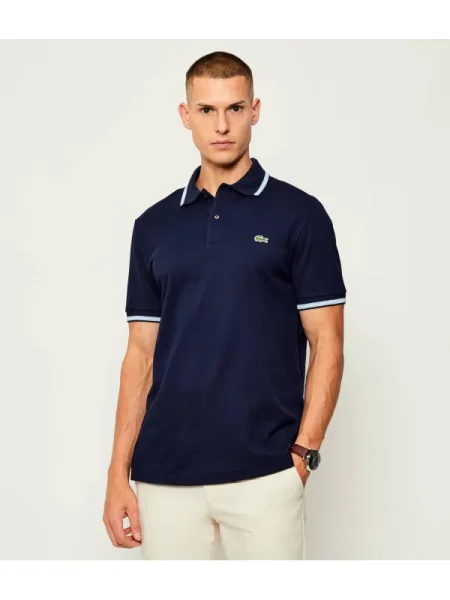 Lacoste Tenisz póló | | pique kék