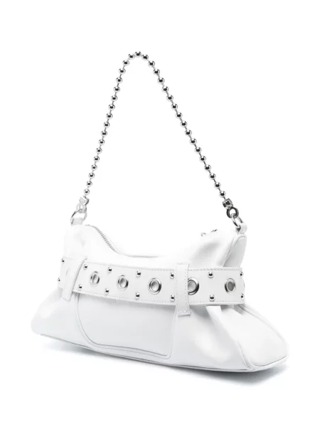 Geantă Dsquared2 din piele alb