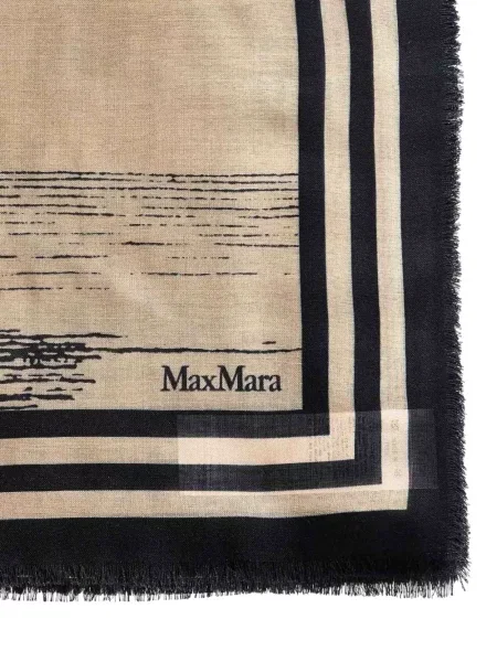Fular Max Mara cu imagine