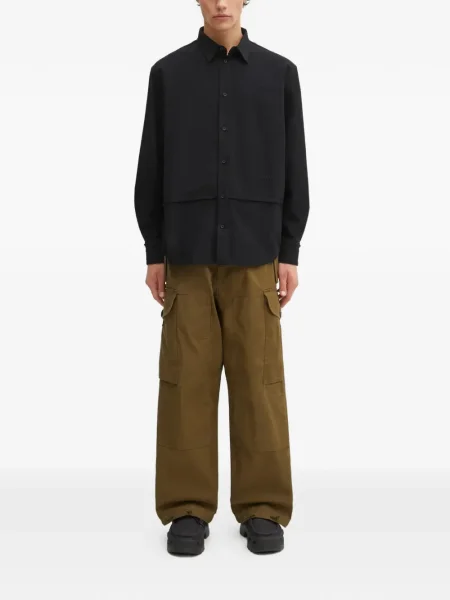 Cămașă 032c cu broderie negru
