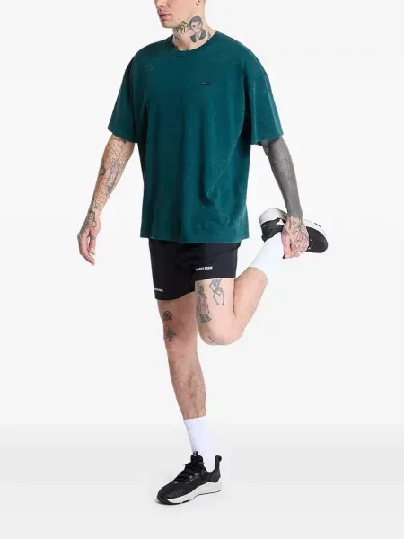 Tricou Under Armour cu autograf verde