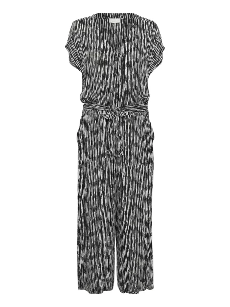 Kaffe Salopeta Mille negru / murdar alb