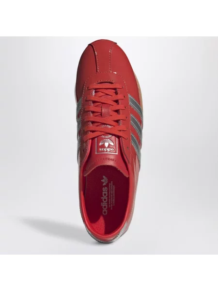 Sneakersy Adidas Originals skórzane czerwone
