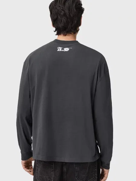 Лонгслив Allsaints серый