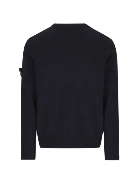 Hanorac Stone Island cu strasuri albastru