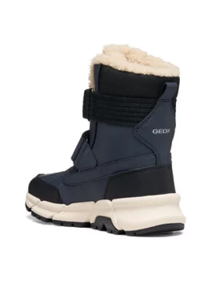 Geox Snehule J Flexyper Plus Boy B Abx S Tmavomodrá