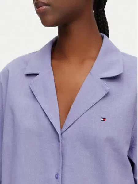 Kratke hlače Tommy Hilfiger Underwear ljubičasta