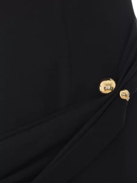 Rochie mini Aniye By drapată negru