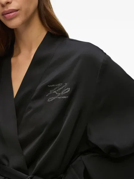 Stras rochie Karl Lagerfeld negru