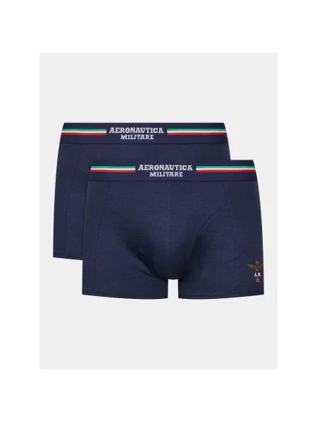 Боксери Aeronautica Militare Trunk 2 pairs blue сині