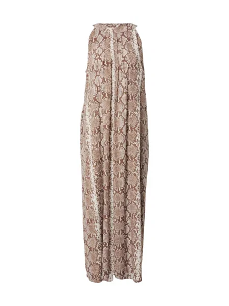 Rochie kitt / maro alb
