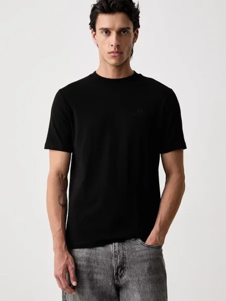 Karl Lagerfeld tricou pentru bărbați din cu negru