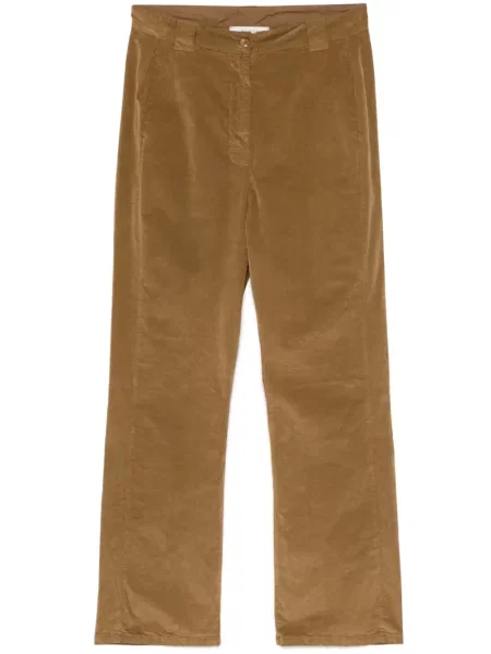 Pantaloni Kristensen Du Nord de catifea cord maro