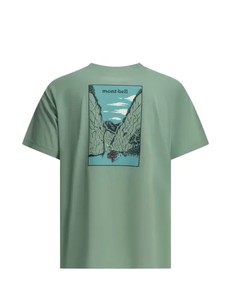 Tricou Montbell cu imagine albastru